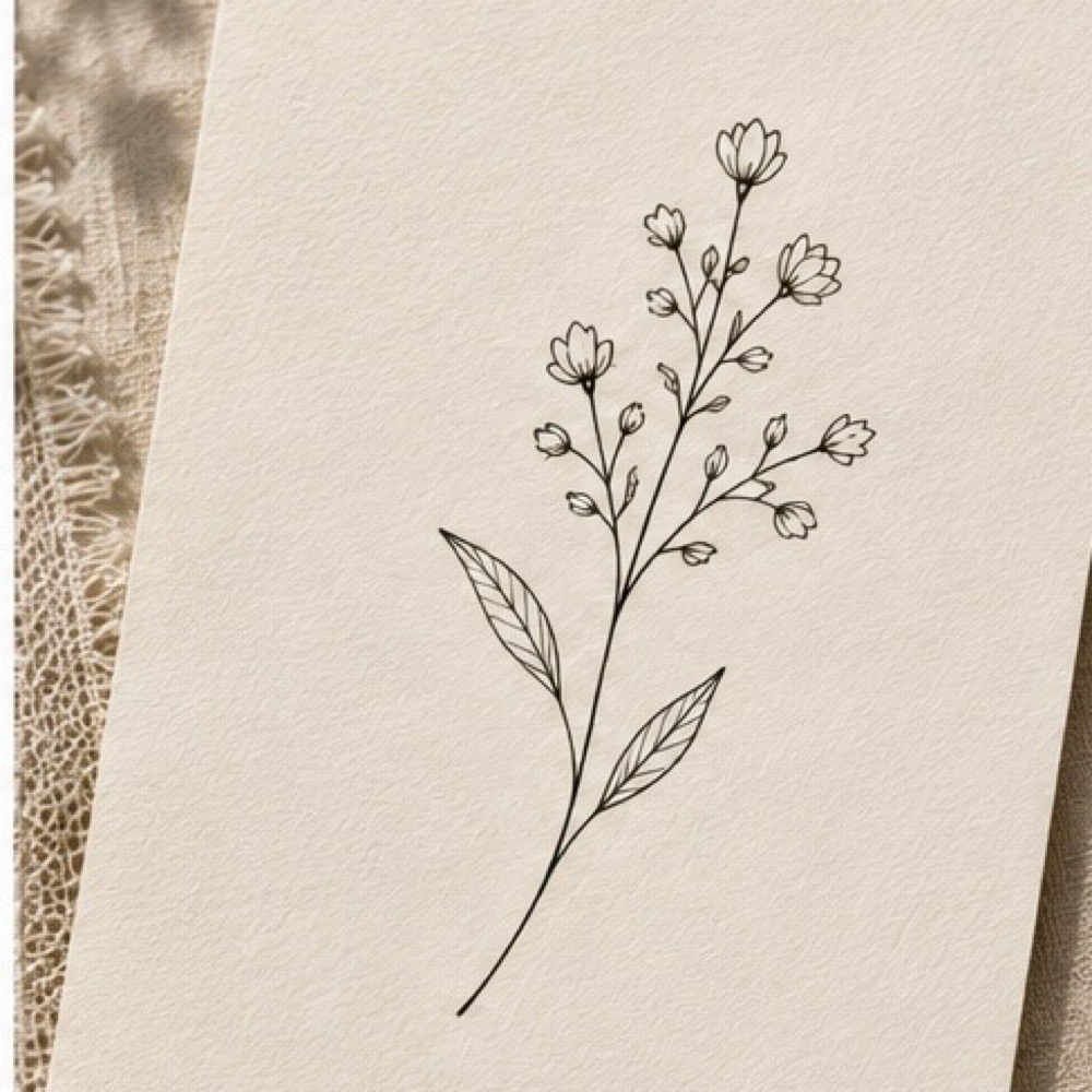 Tiny Tattoo — Detailed at Kristel Kazda in Clayton, NC