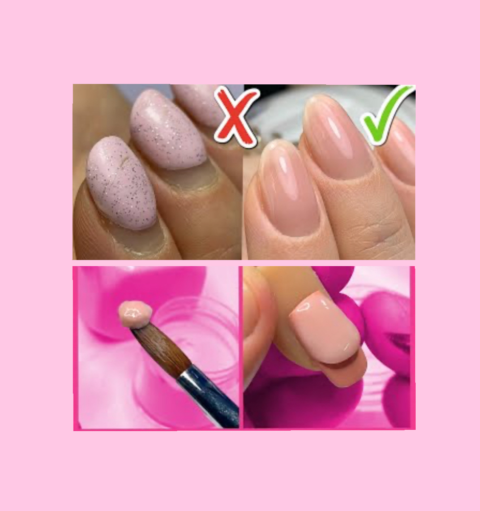 Acrylic Overlay Refill-Natural Nail