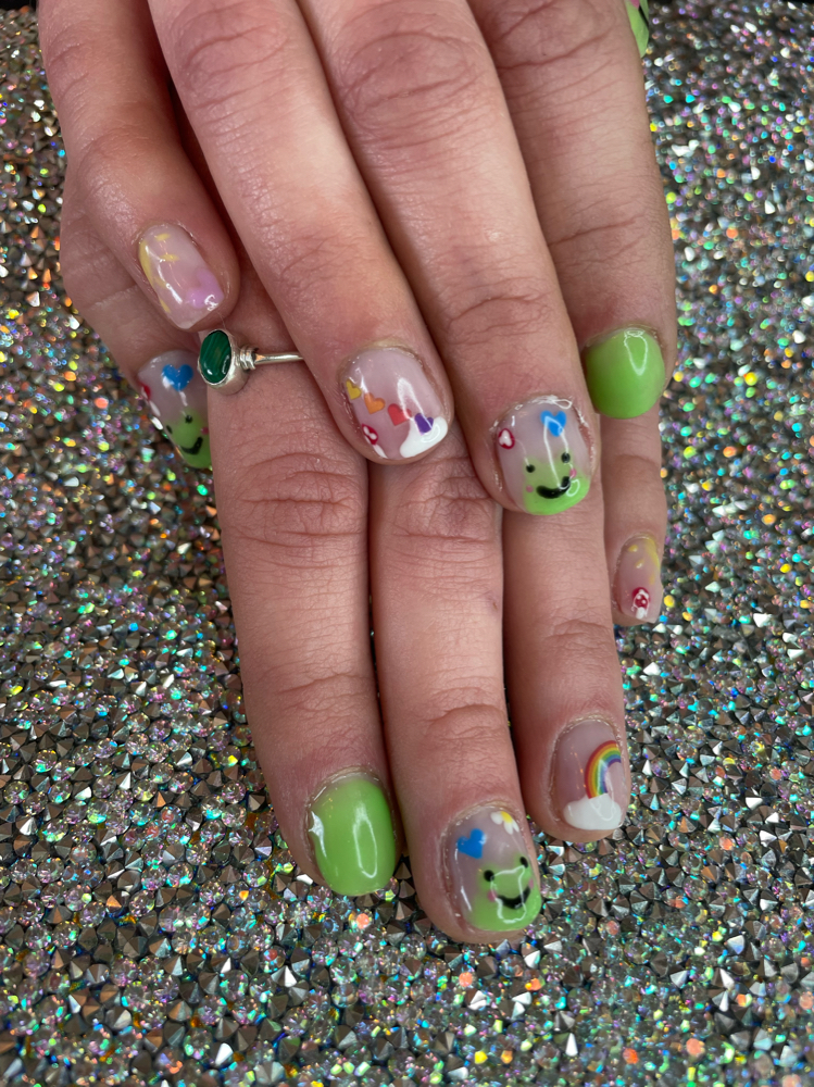 Manicure W/gel Polish