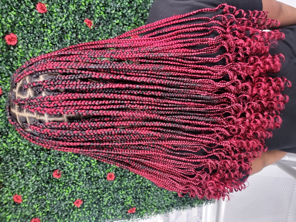 Knotless Braids at @ivtebeautyplace in Suitland  Md, MD