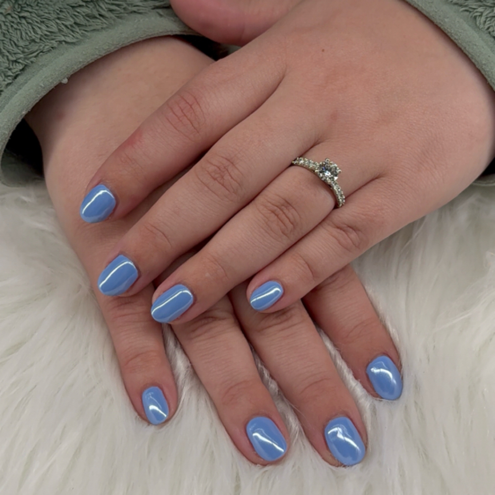 Builder Gel Manicure at McKahla’s Manicures in Charlotte, MI