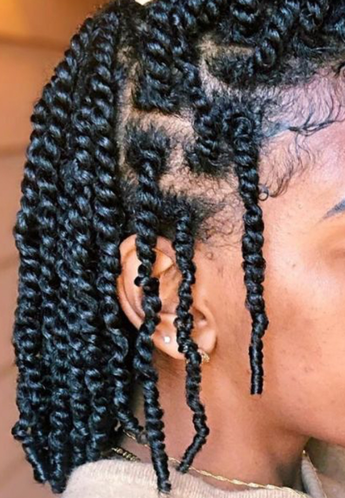 Loose Hair 2 Strands Twist