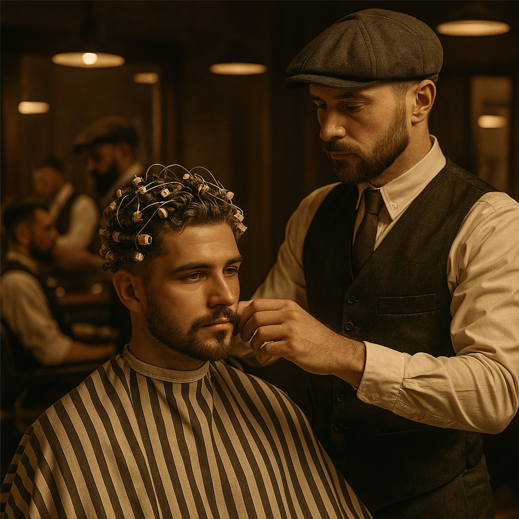 Hair waving/Perm at 1920 GENTLEMENS CLUB in Buffalo Grove, IL