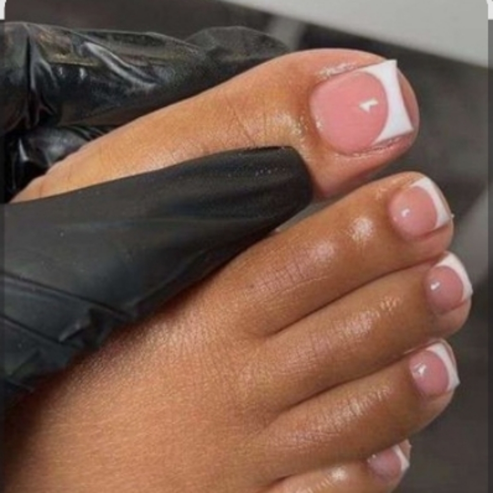 Acrylic Toes Full Set at Get Nailed Salon in Oneida, TN