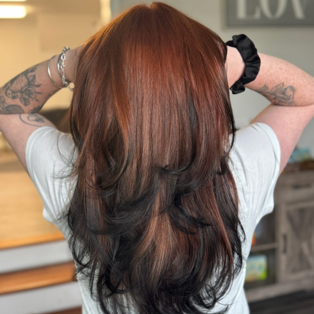 Medium/Long Scissor Cut at Savy Styles in Middletown, CT