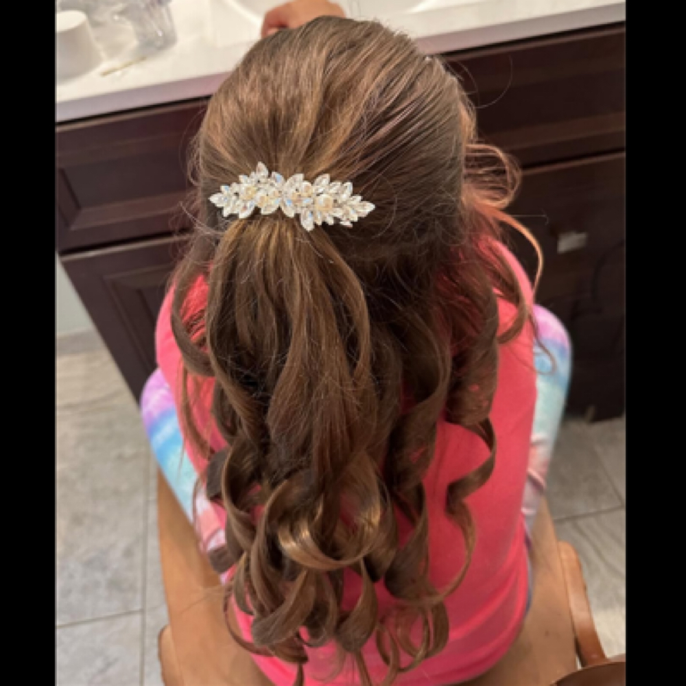 Mother Of Bride/Groom/Flower Girl at Rinis Hair Suite 2 in Hopewell Junction, NY