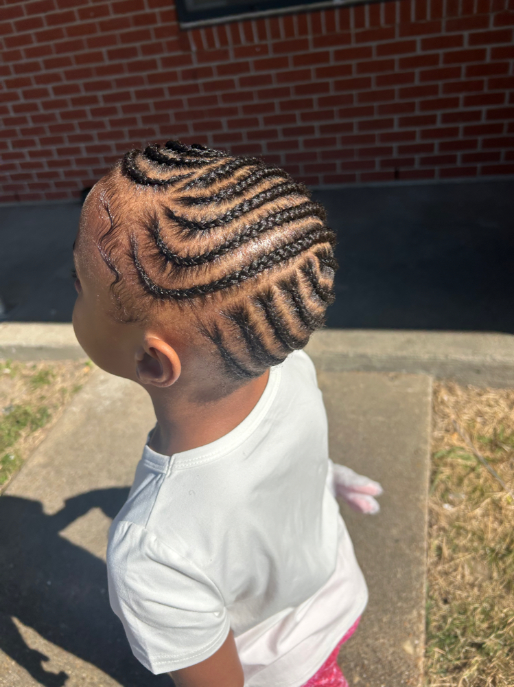 Kids Lemonade Braids🍋
