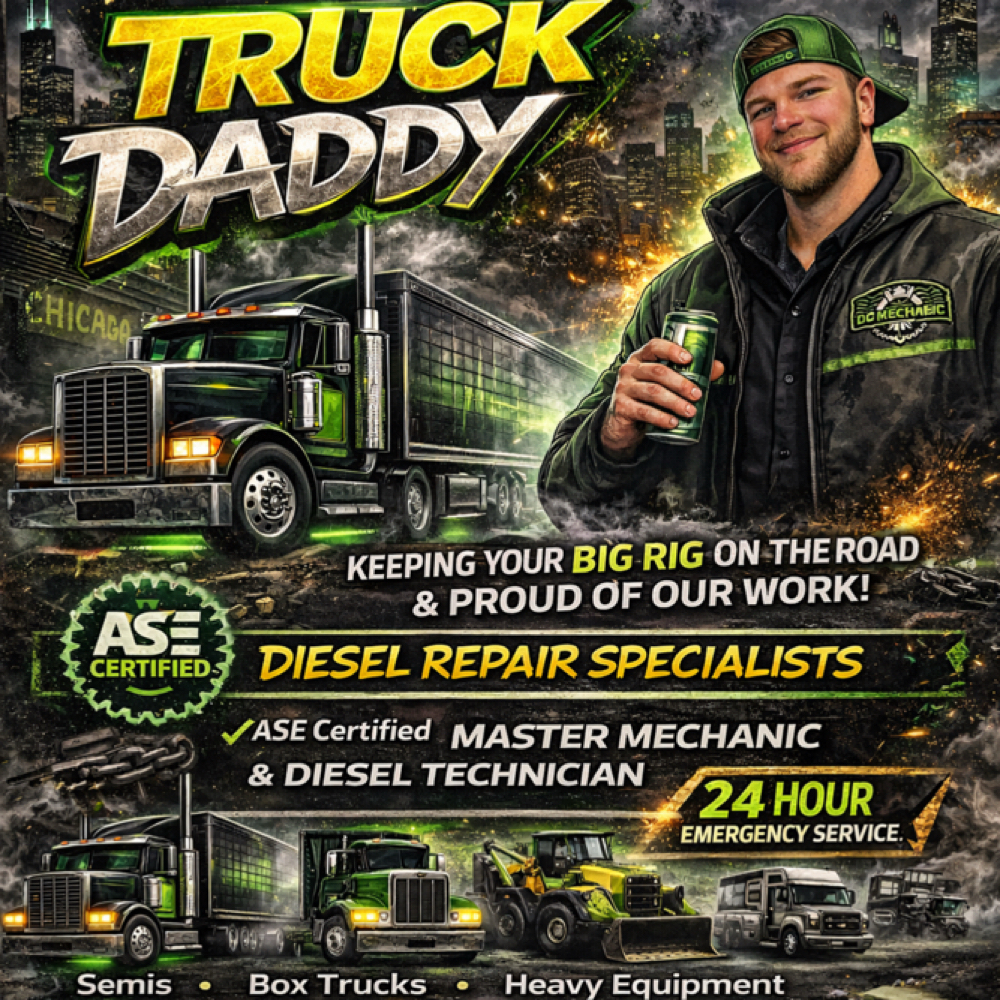 TRUCK SERVICE #3 at DC MECHANIC “TRUCK DADDY” in Green Bay, WI