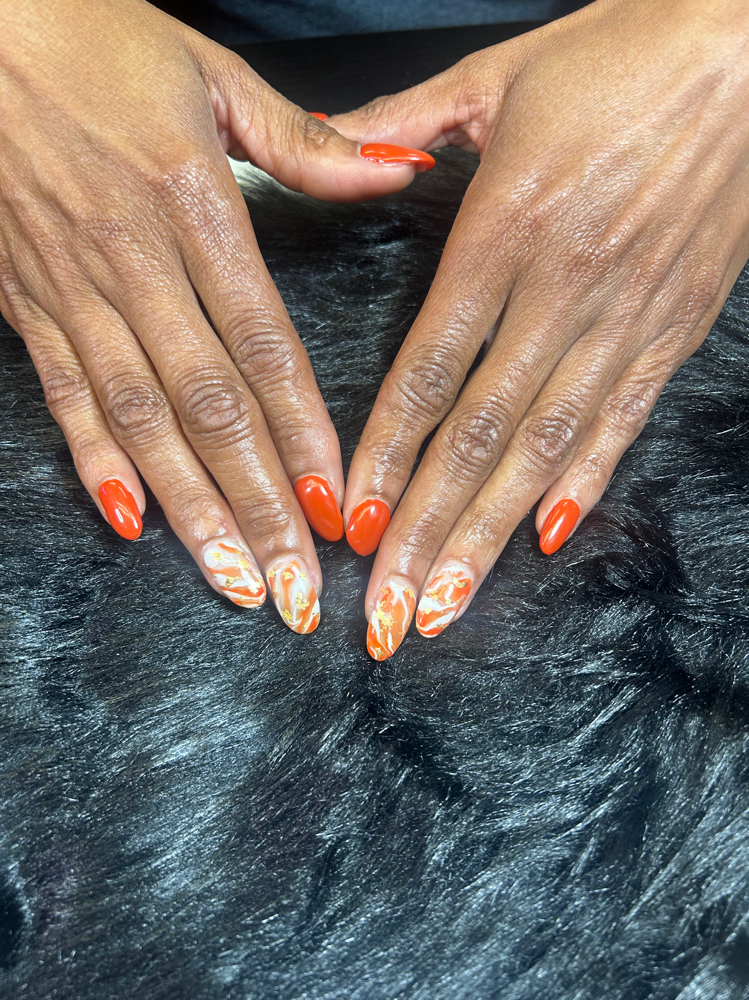 Builder Gel Full Set W2 Colors at PrettyP Nailz in Sandusky, OH