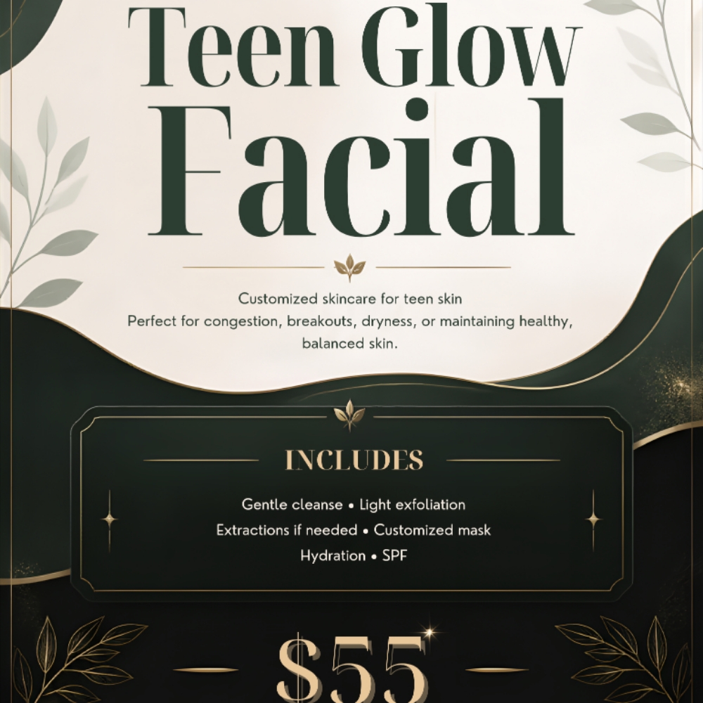 Teen Glow Facial at Kindred Beauty in Ashland, KY