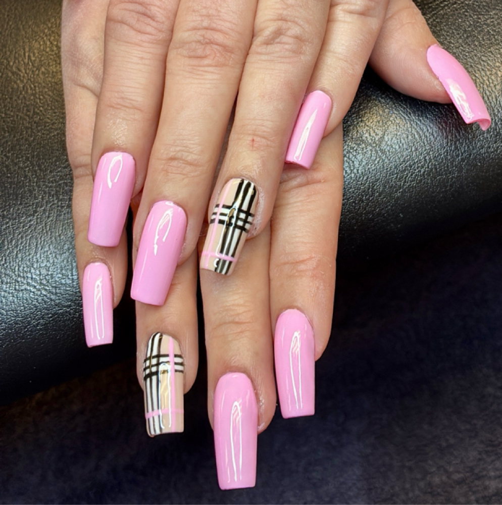 Tier 1: Minimal Nail Art at Tangles Salon LLC in North Providence, RI