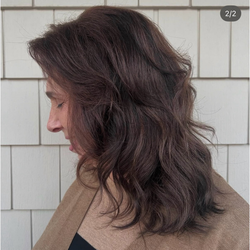 Color Retouch With Blowout at Lux Studio Hair By Stepheni in Plymouth, MA