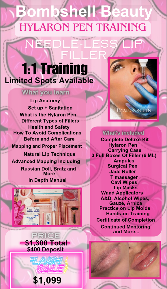 Needle-less Lip Filler Training