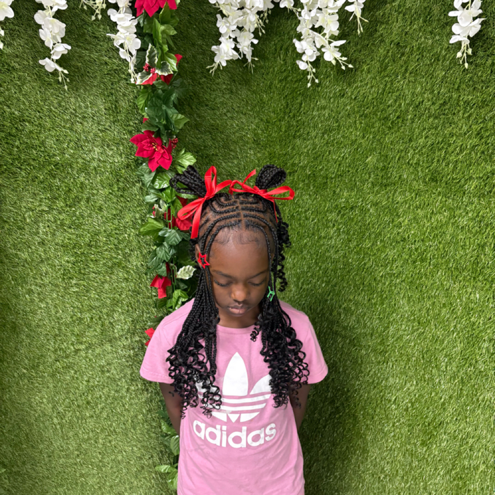 Fulani x Knotless Braids at Stylistic Beauty in St. Ann, MO