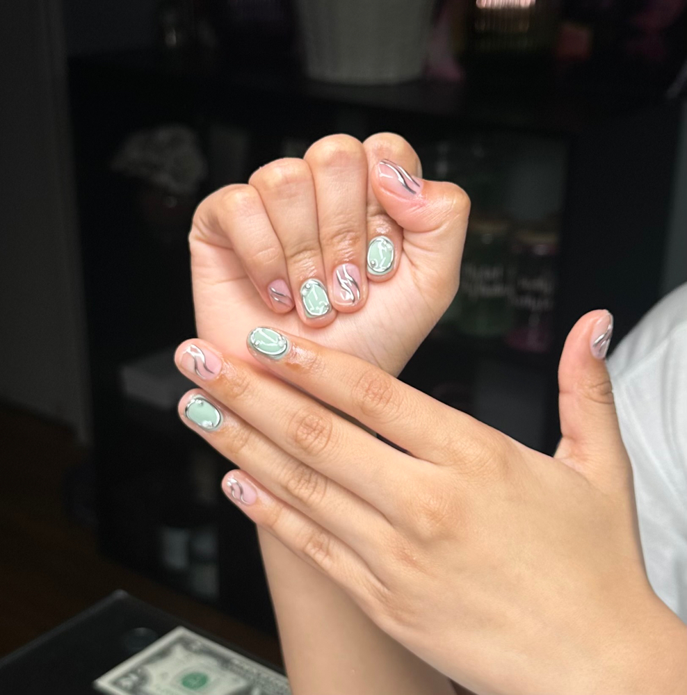 Gel Mani at Natalia’s Glam Studio in Houston, TX