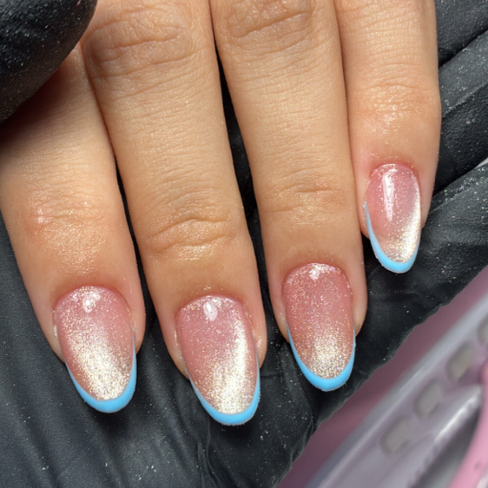 Gel tips at Bloom Nails Studio in Vega Baja, PR