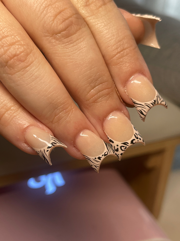 French tip per nail at Hause Of Nails in Buffalo, NY, NY