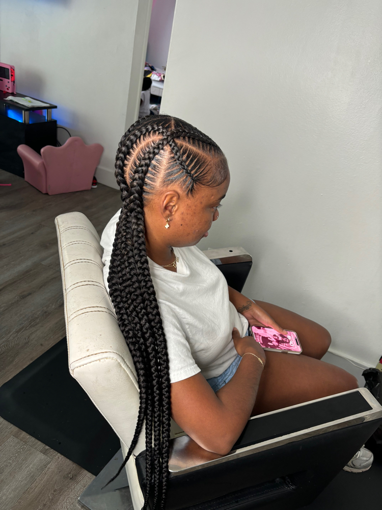 4 Crisscross Stitch Braids
