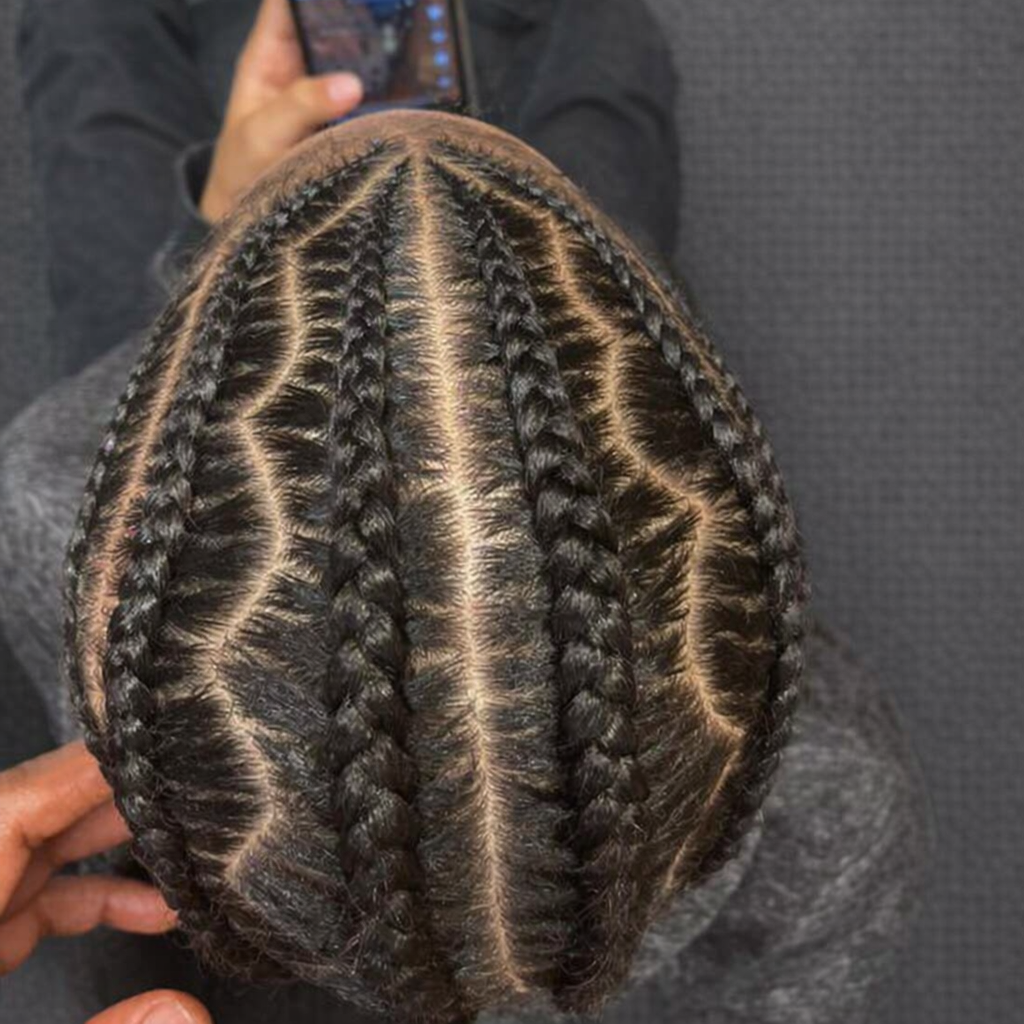 Men's Braids at Beyond Hair Braiding in Bronx, NY
