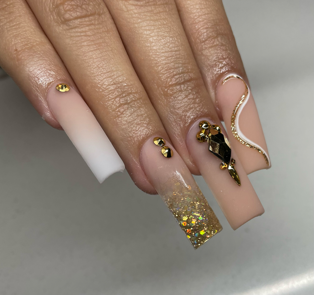 Acrylic: Design On All Nails