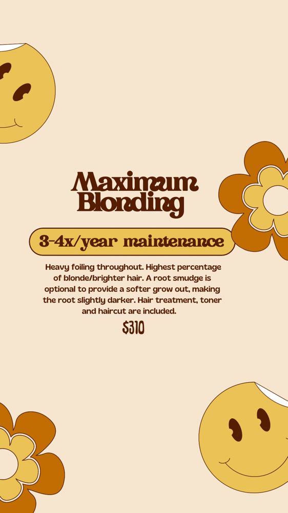 Maximum Blonding at Tori Bond in Troy, MI
