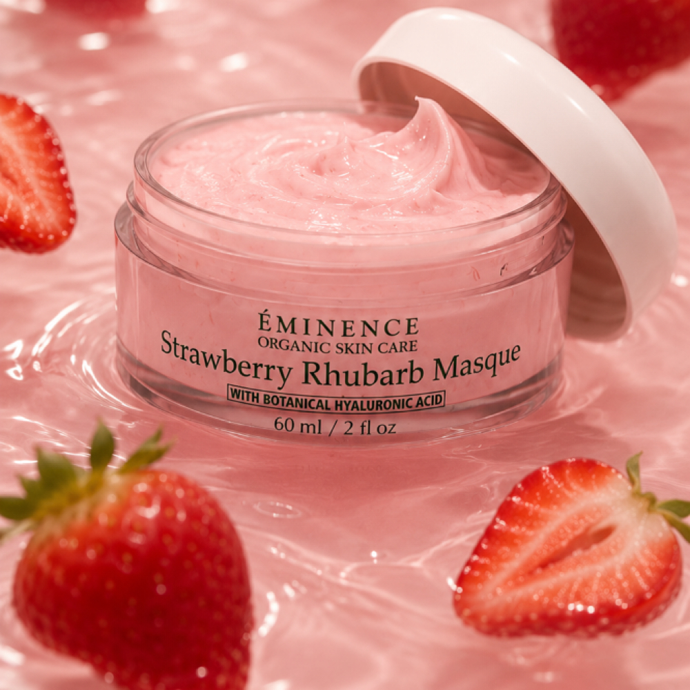 Strawberry Rhubarb Facial at Kat’s Skin Society in Saratoga Springs, NY
