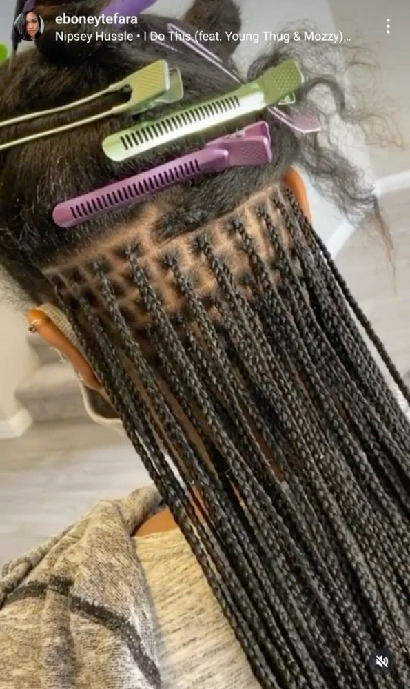 KNOTLESS BRAIDS- SMALL