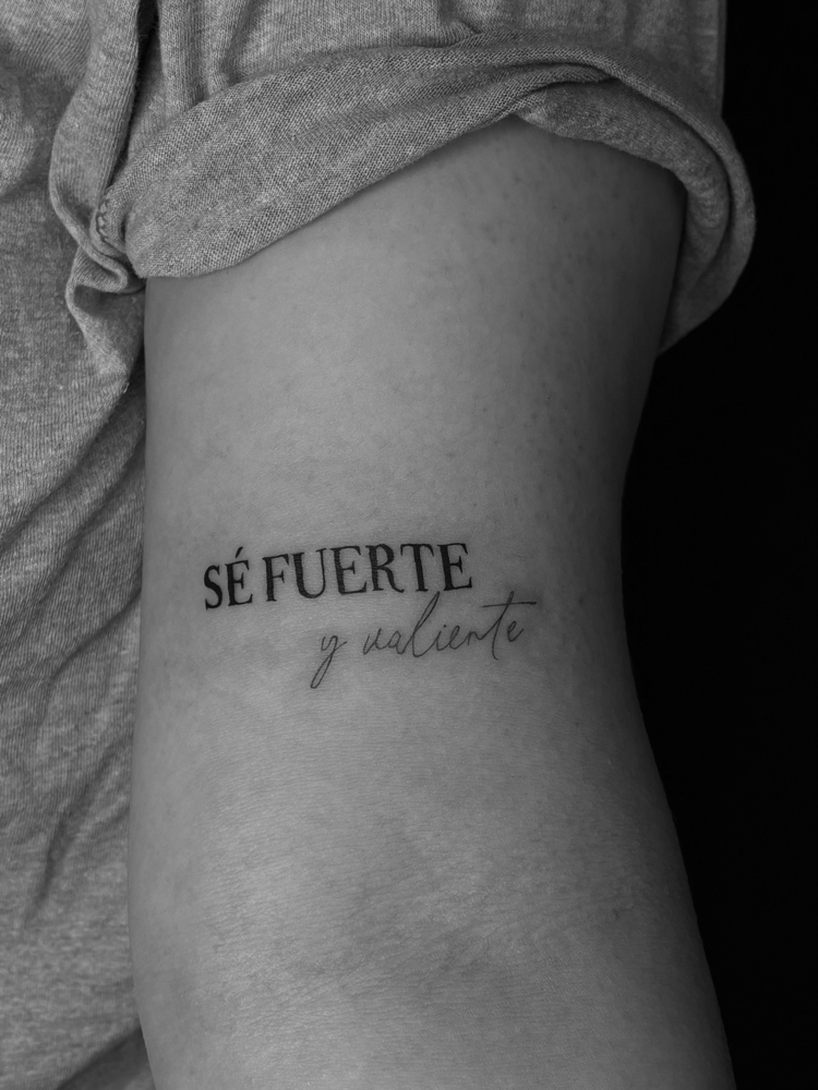 Script Tattoo