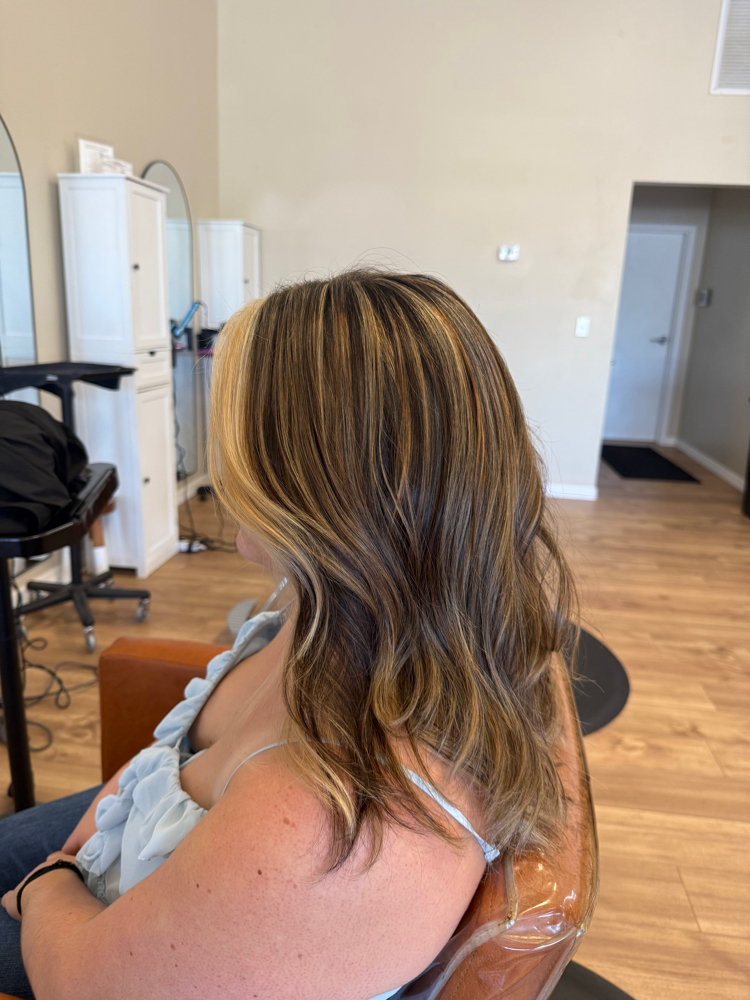 Money Piece + Tone at The Hair Sanctaury Inc in Okeechobee, FL