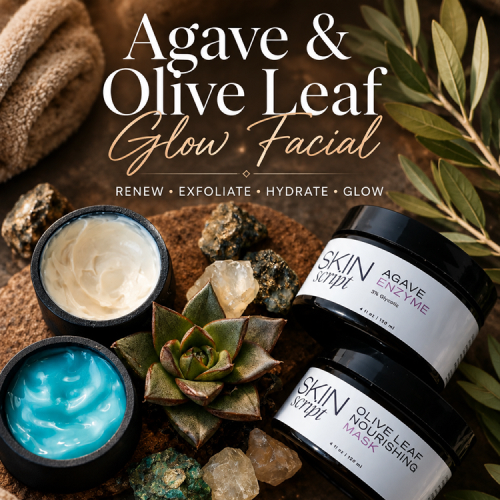 Agave & Olive 🫒Leaf Facial (60min) at H2 Beauty LLC in The Village, OK