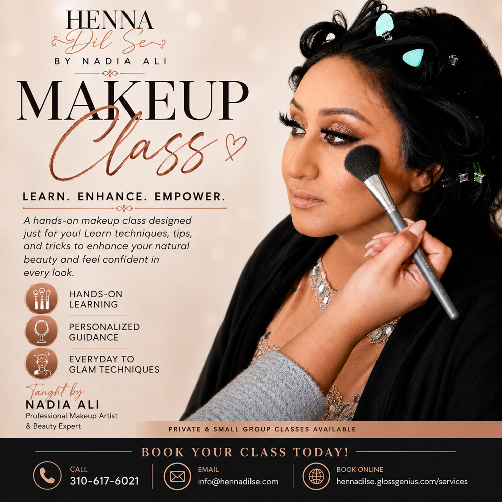 Makeup Class at Henna Dil Se in Carson, CA
