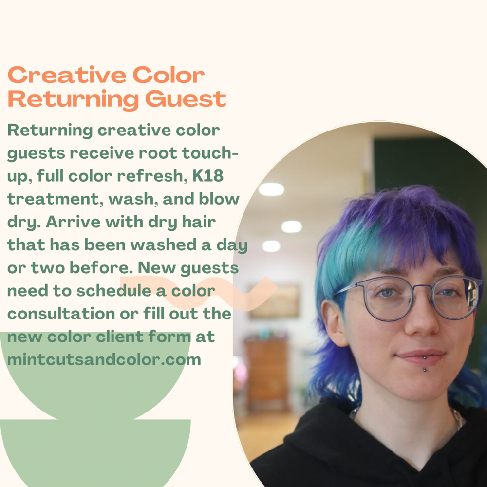 Creative Color Returning Guest