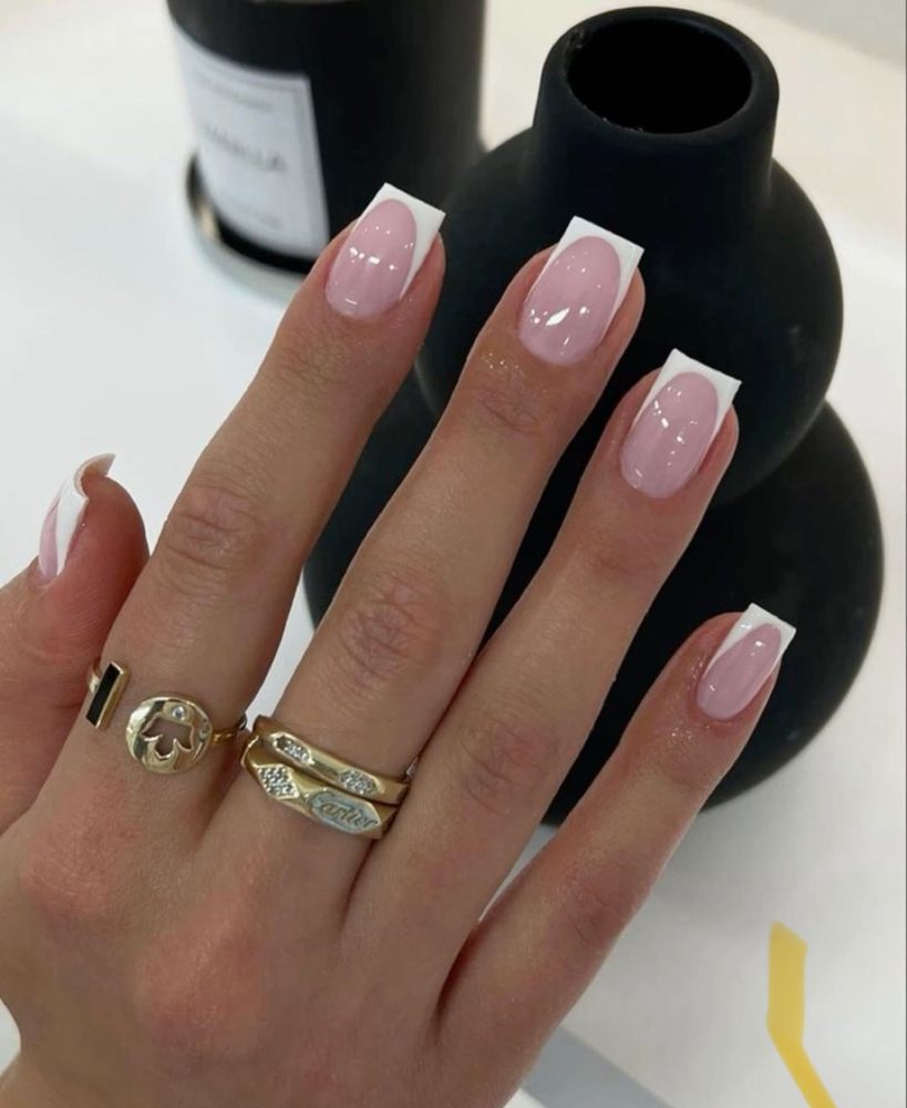 French Tip at Nails By Kiley X The Luxe Label Suites in Richmond, VA