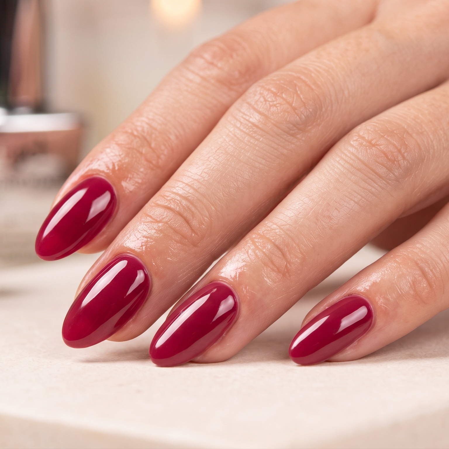 Acrylic Overlay at Kitchen Nails Zaragoza in El Paso, TX
