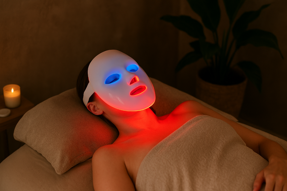 Red & Blue Light Therapy Mask