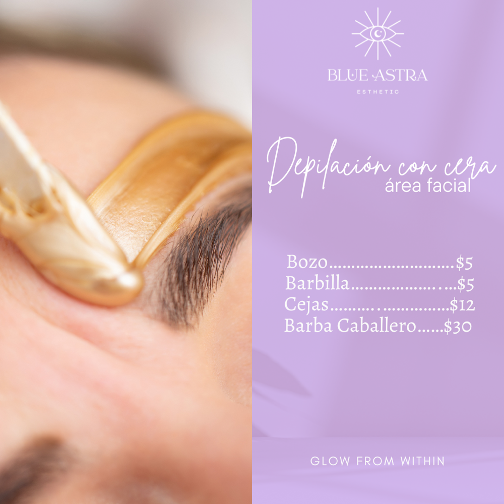 Depilación con Cera Facial