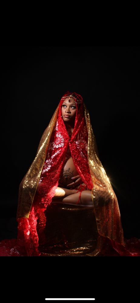 Glammed Maternity Photoshoot