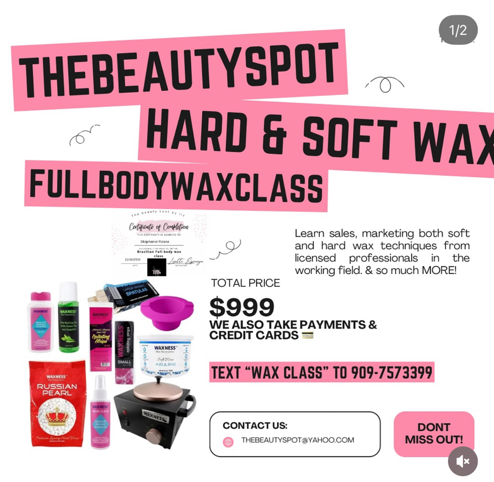 Brazilian Wax Class