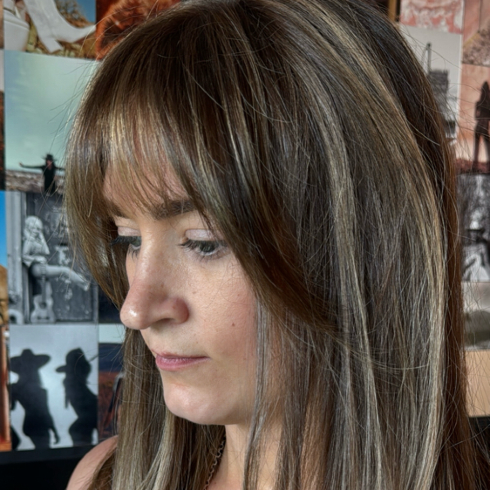 BANG TRIM + FRINGE at Shelby Franco in George West, TX