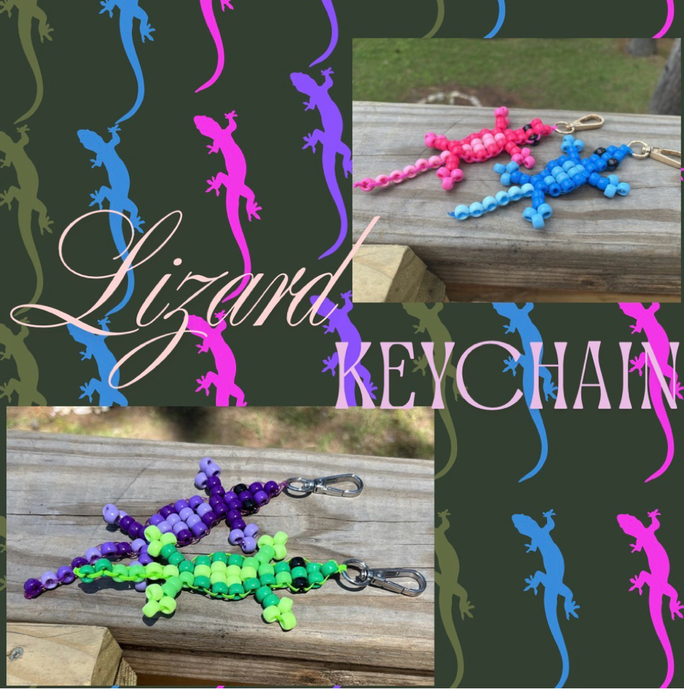 Lizard Keychain at Jt bouquets in Bryant, AR