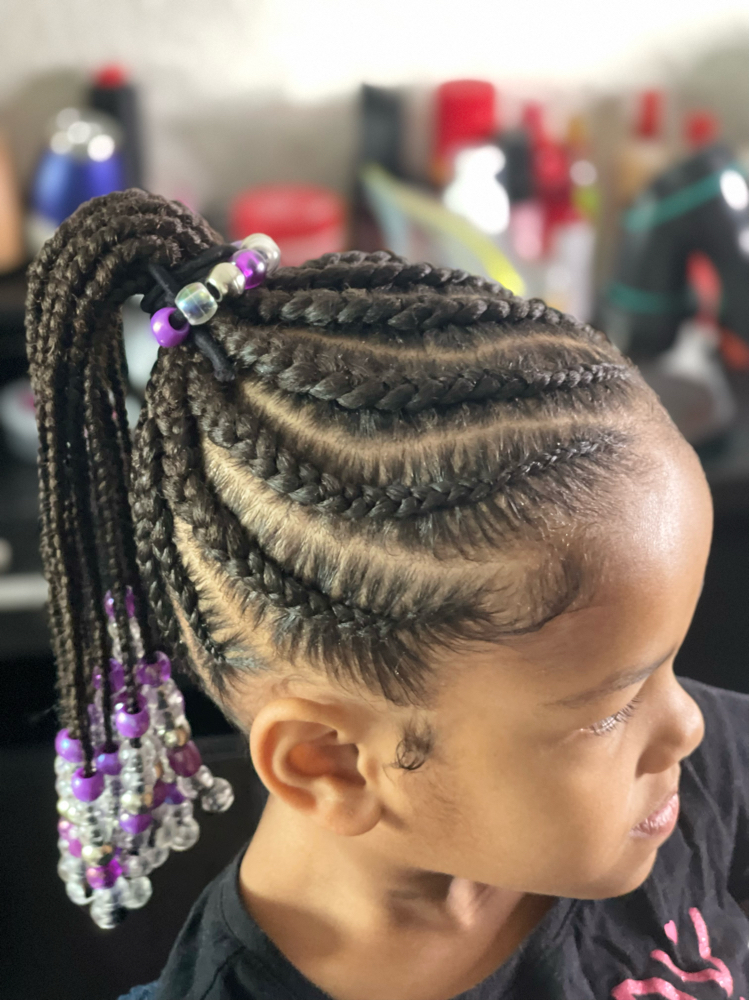 Kids Braided Style ( Natural Hair) at Royalty Braids And Weave LLC in Melbourne, FL
