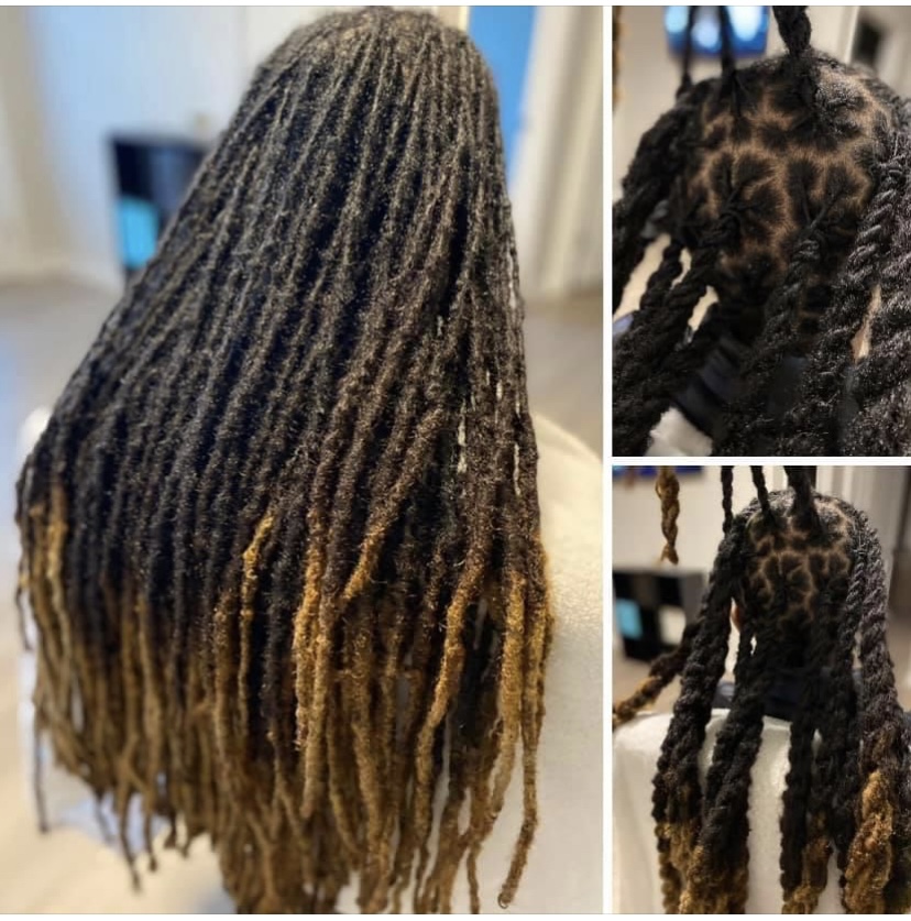 Wash / Retwist / Style Longer Loc's