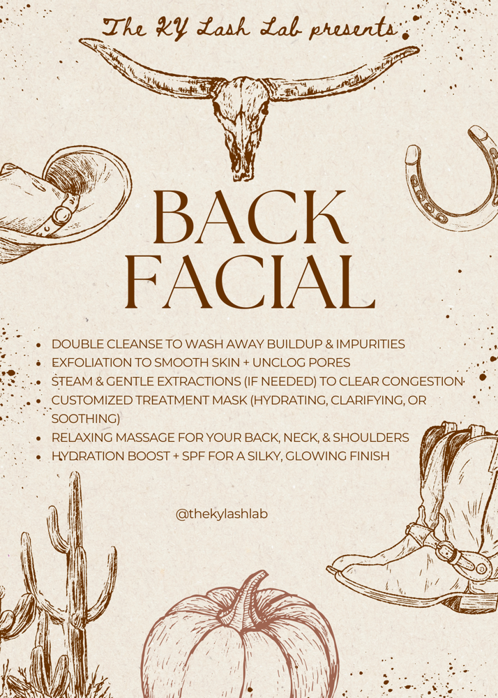 The Ultimate Back Facial