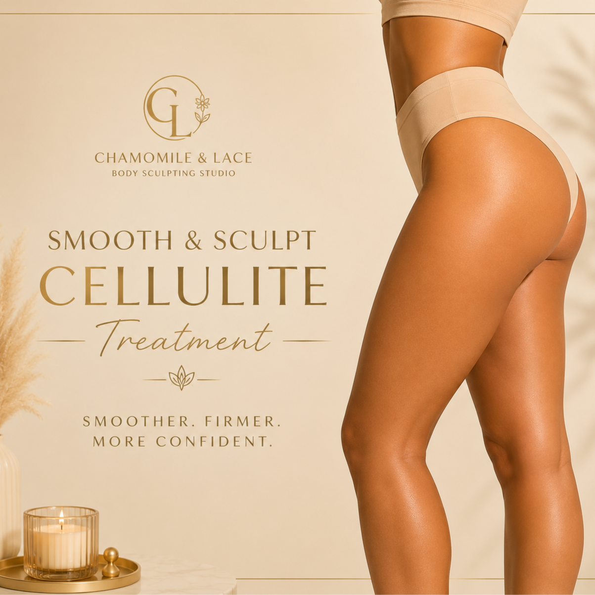 Smooth & Sculpt Cellulite Treatment at Chamomile and Lace in New Orleans, LA