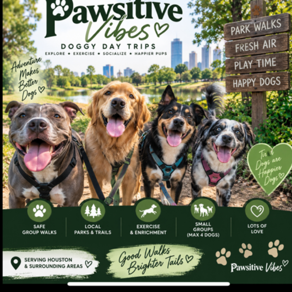 Dog Park Play Session at Pawsitive Vibes Houston