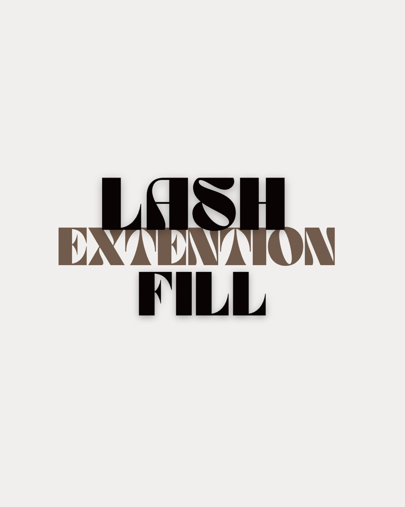 2-3 week Lash extension fill