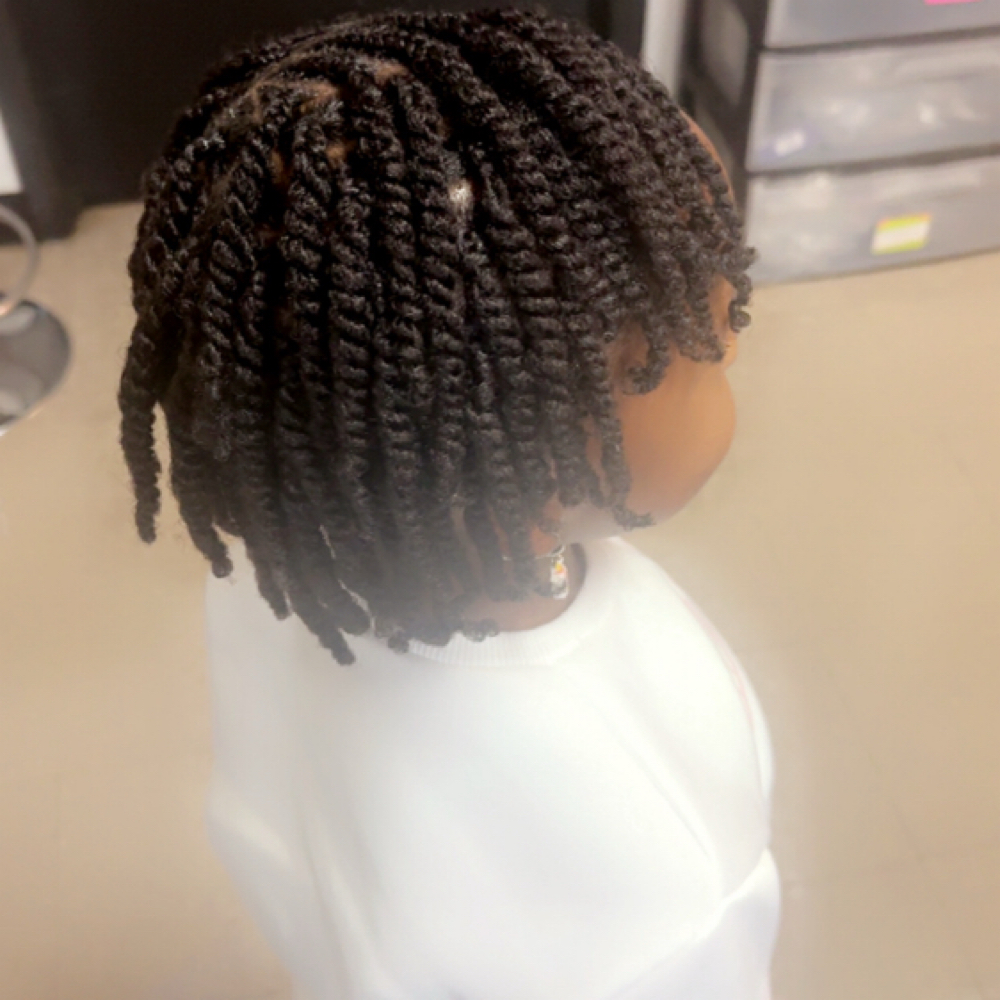 Two Strand Twist (Kids) at Braids & Thingz in Spring Lake, NC