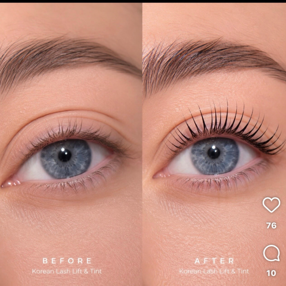 Korean Lash Lift & Tint at LASH BY ELLY | 7300 Magnolia Pkwy, Pearland, TX | (713) 331-5528 in Pearland, TX