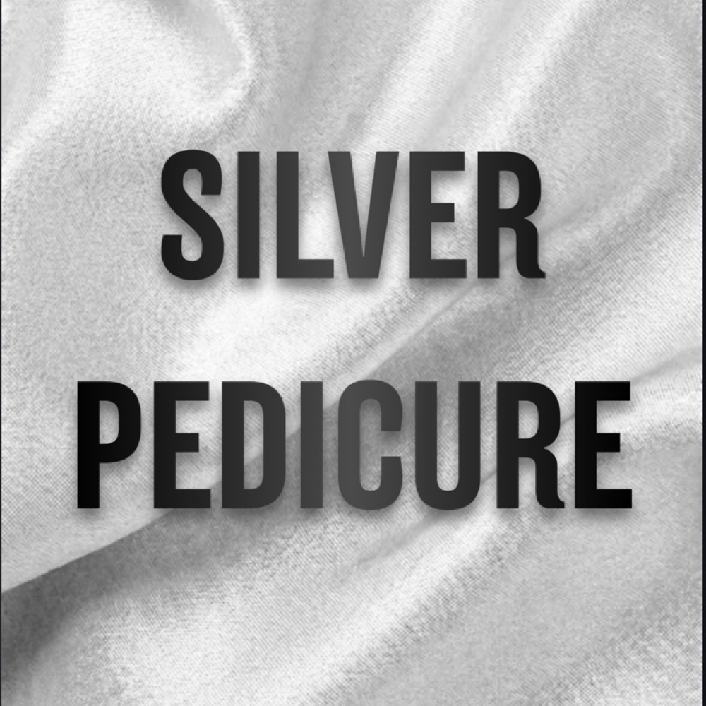 Silver Pedicure at Forté Nail Spa in Toledo, OH