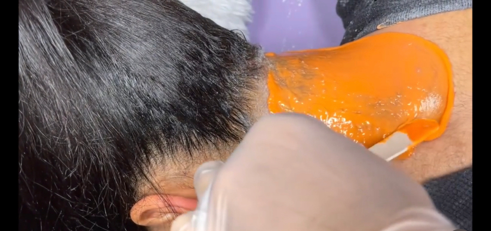 Hair Line-Back Neck-Side Burns